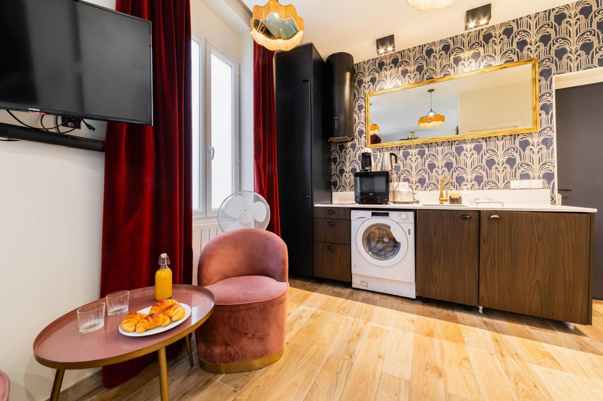 Studio Lumineux Et Moderne Proche Du Metro - 2P - Flat-Guest Paris Exterior foto